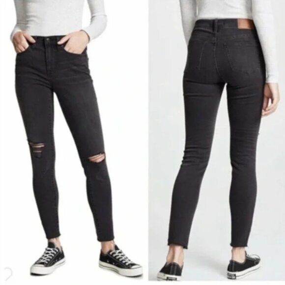 Madewell Denim - NWT Madewell 9" Mid-Rise Skinny Jeans in Black Sea 26